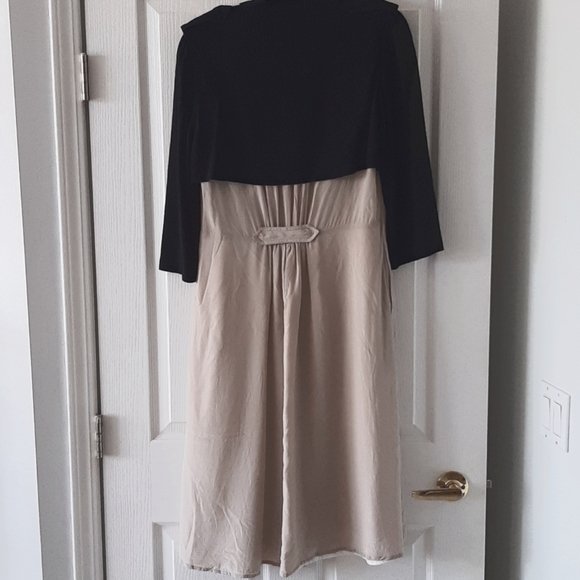 Rachel Comey for Aritiza, size 4 Black & nude silk duster - Picture 4 of 7